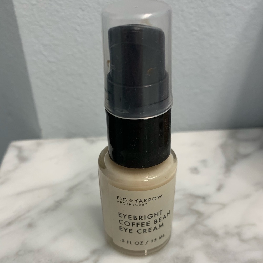Fig+Yarrow rye bright coffee bean eye cream